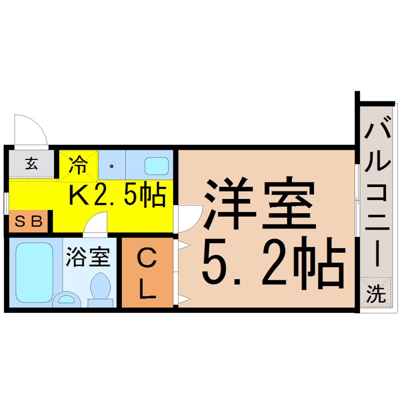 プレジール小本 間取り