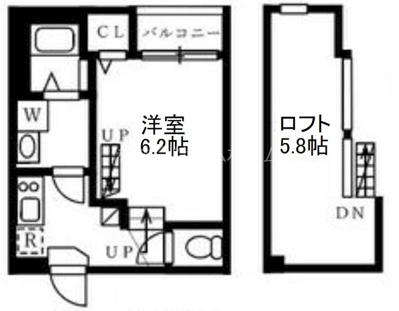 ハーモニーテラス河岸町II 間取り