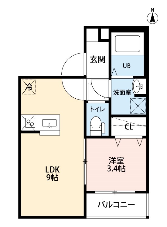Ａｍｏｒｅみずほ 間取り