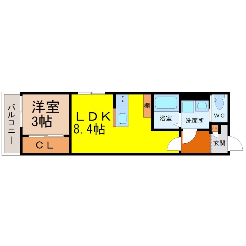 Delica高畑西 間取り