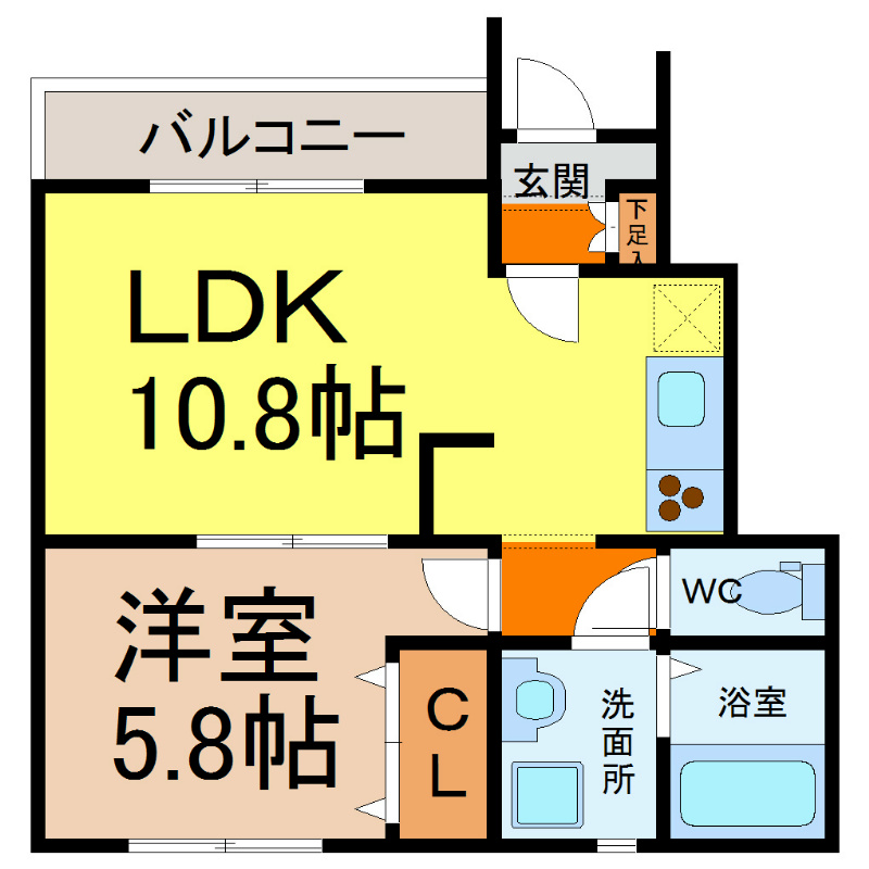 Ｌｉｂｒａ（リブラ） 間取り