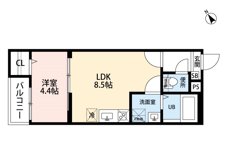 T.A月島町II（ティーエー月島町II） 間取り