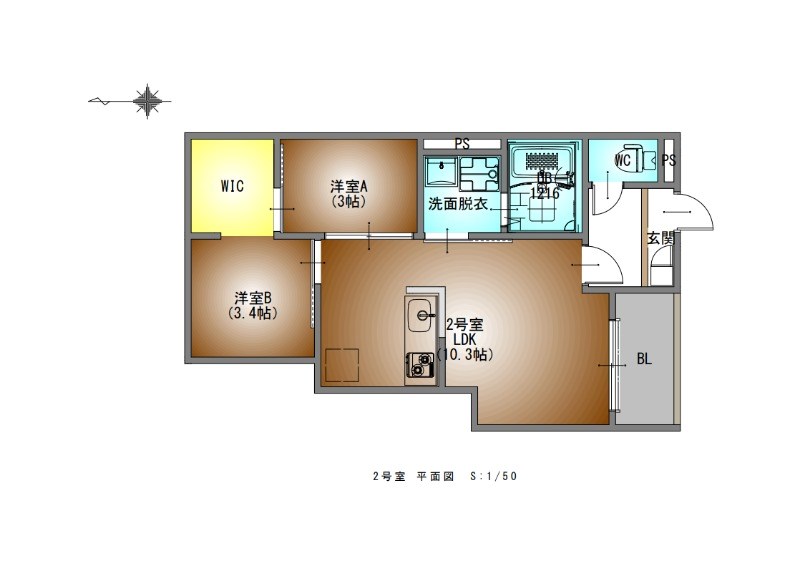 ＲＥＧＡＬＥＳＴミモザ守山 間取り