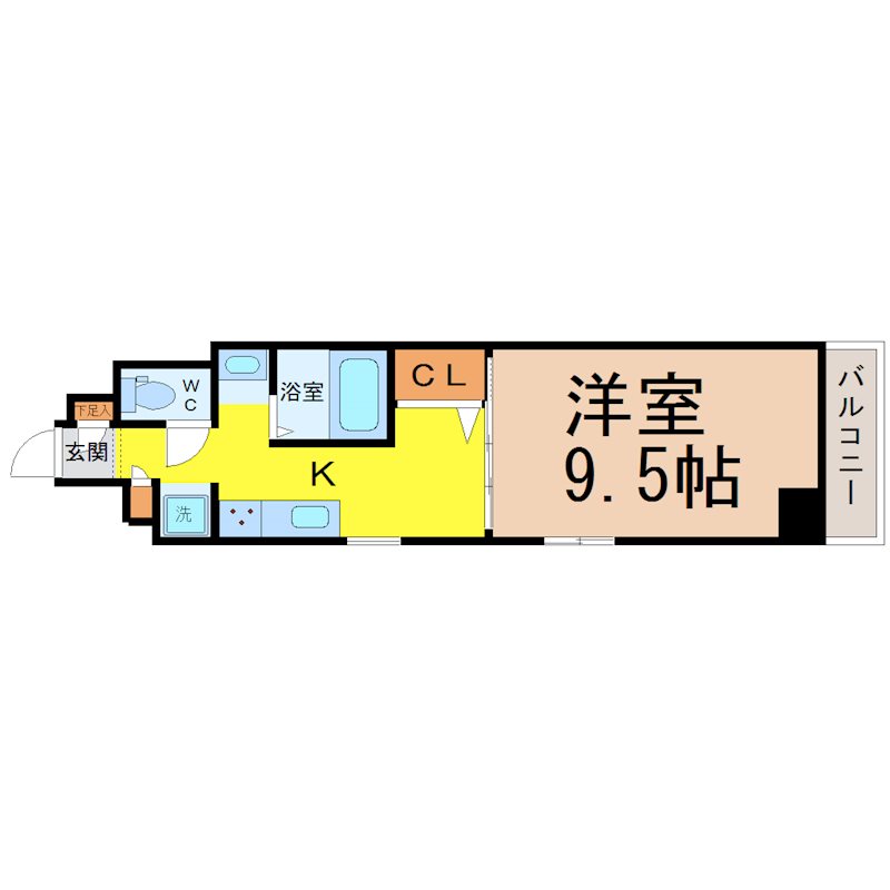クレセール・サン 間取り