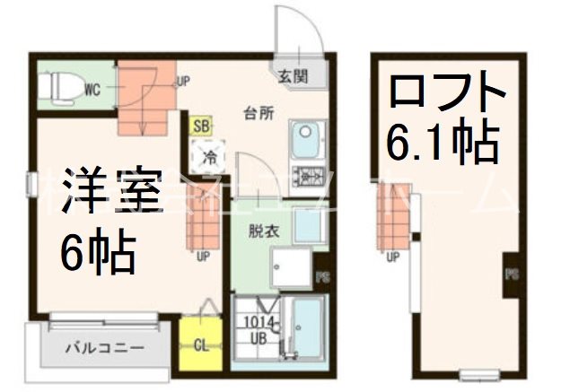 ハーモニーテラス柳田町 間取り