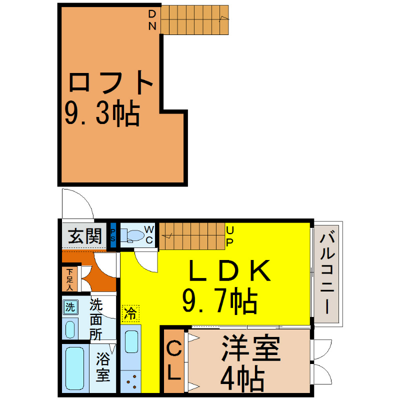 Creo中村公園参番館（クレオ中村公園参番館） 間取り