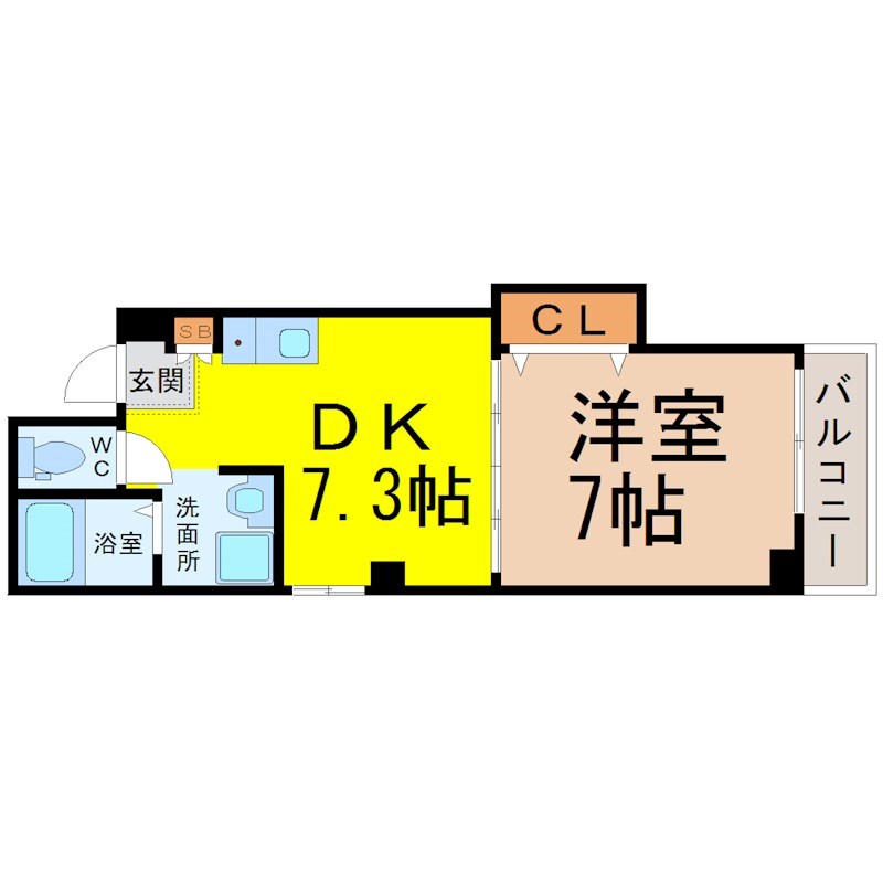 ウエストフロント桜山 間取り