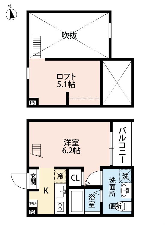 ラテール港栄 間取り