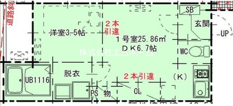 ハーモニーテラス児玉 間取り