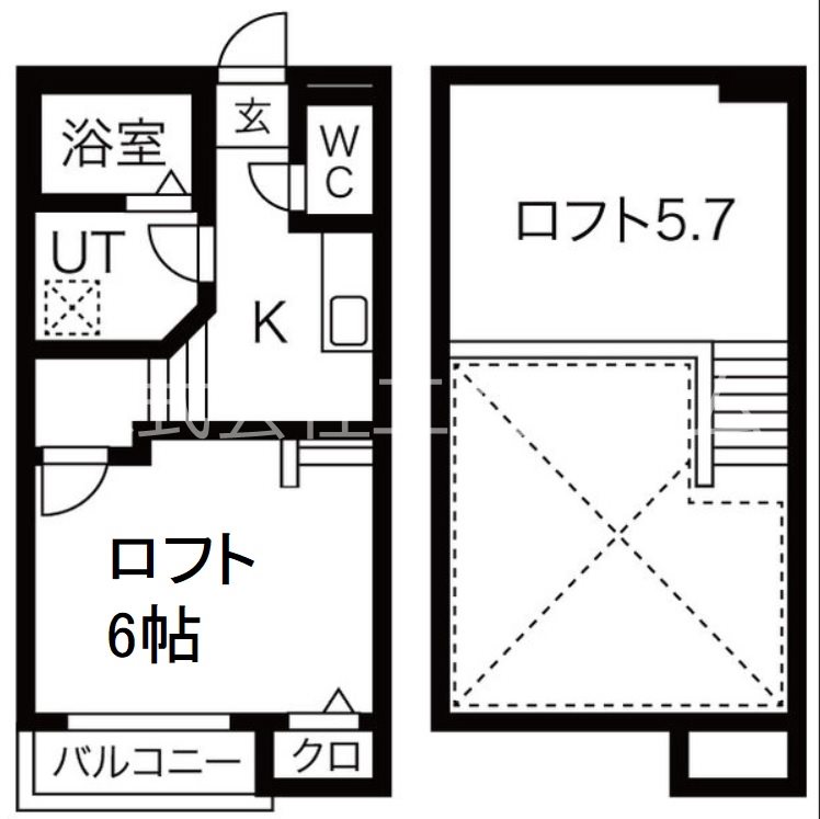 ＣｒｅｏＢａｋｅｒ庄内通 間取り