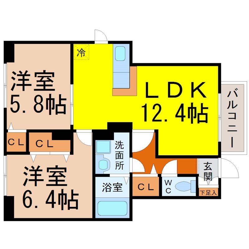 エスペランサ内山 間取り