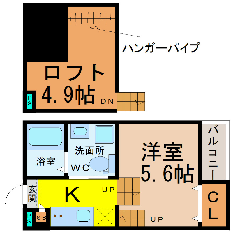 ｆｌｅｕｒａｇｅ（フルラージュ）  間取り