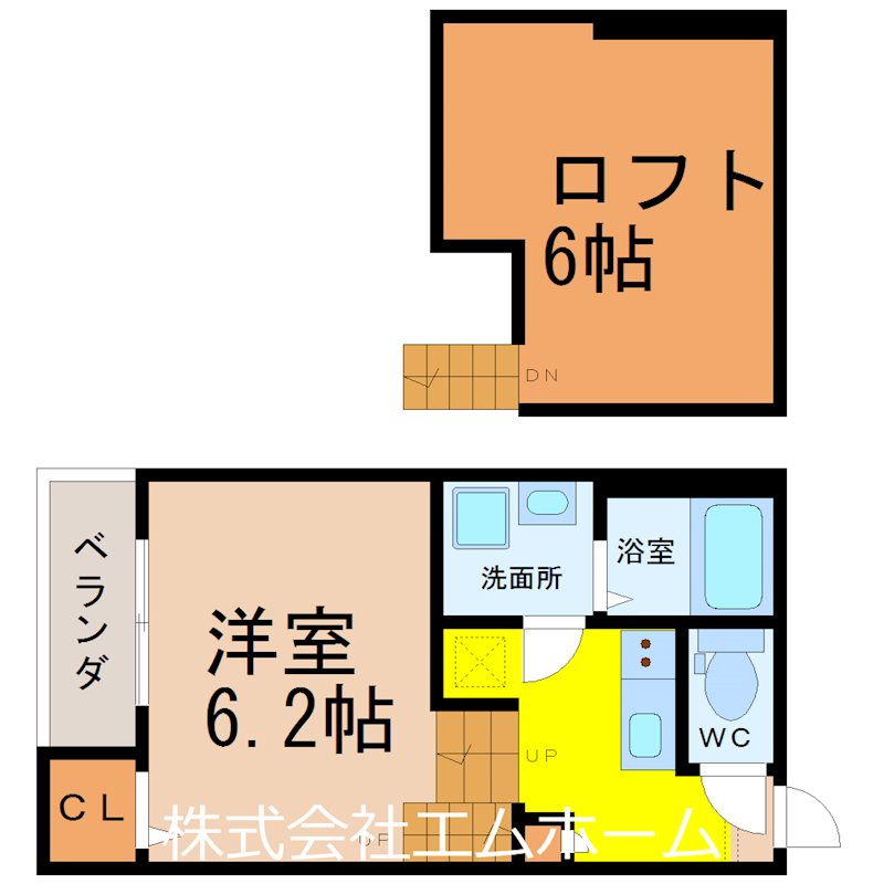 ラ・クラシューズ野田 間取り