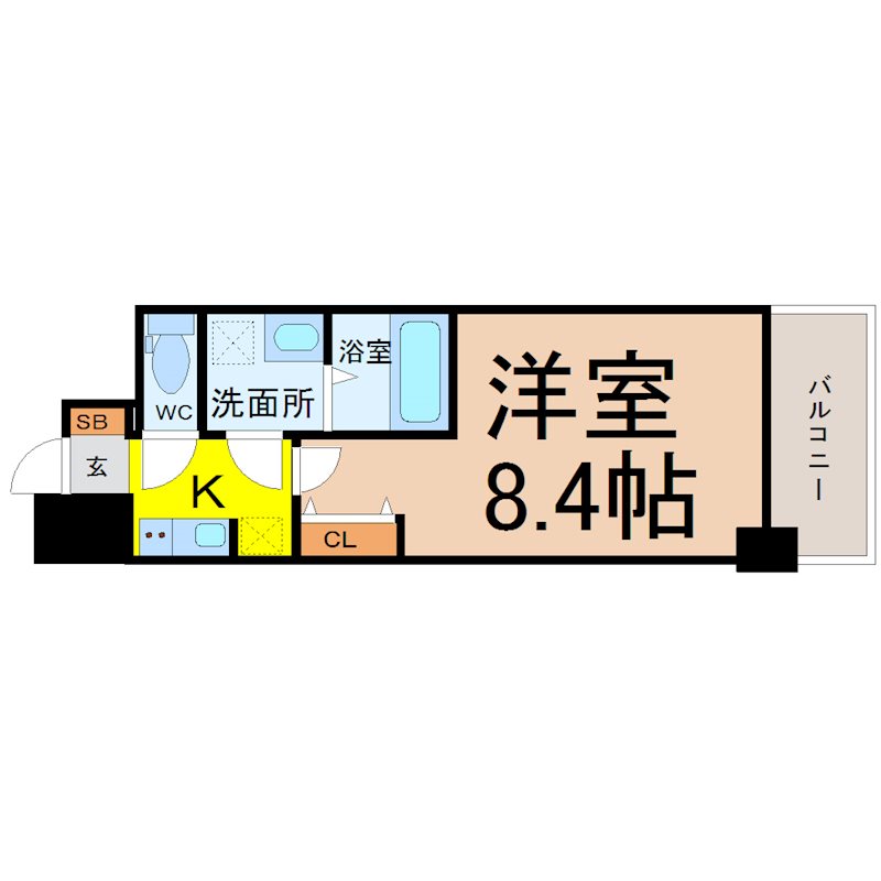 S-RESIDENCE山王 間取り
