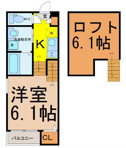 Ｙ’ｚ栄生 間取り