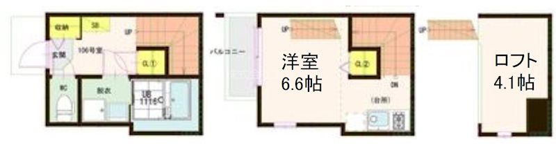 ハーモニーテラス日ノ宮町 間取り