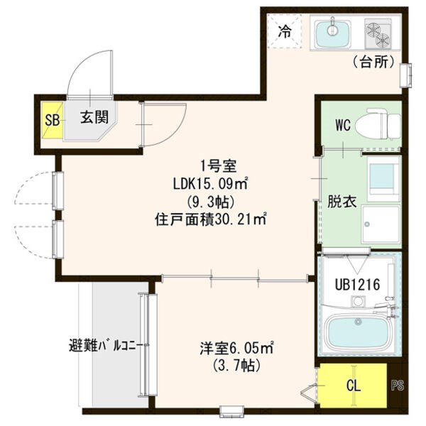 アルカーサ道徳新町 間取り