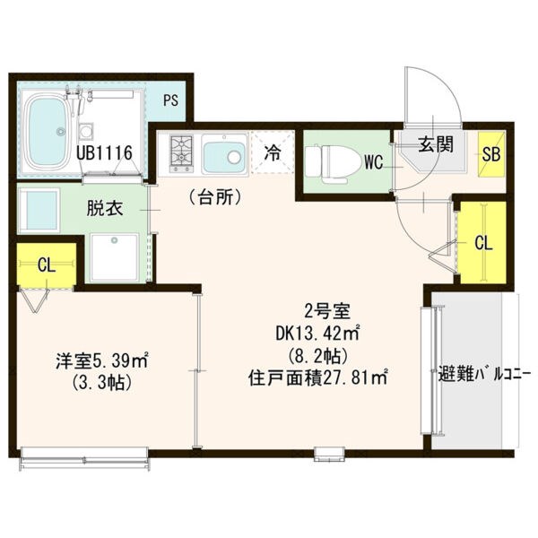 アルカーサ道徳新町 間取り
