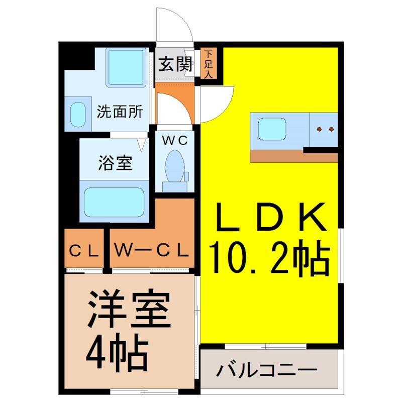 ＦＡＭＩＬＹ　ＳＴＡＧＥ黒川（ファミリーステージ黒川） 間取り