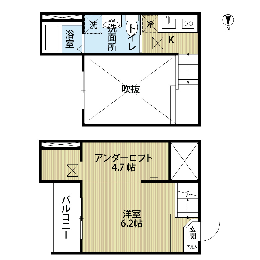 ステラ川西 間取り