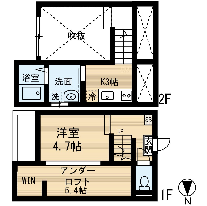Ｌｅｇａｔｏ（レガート） 間取り