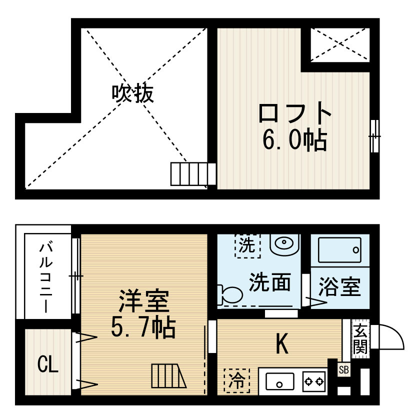 モデルノ塩池 間取り
