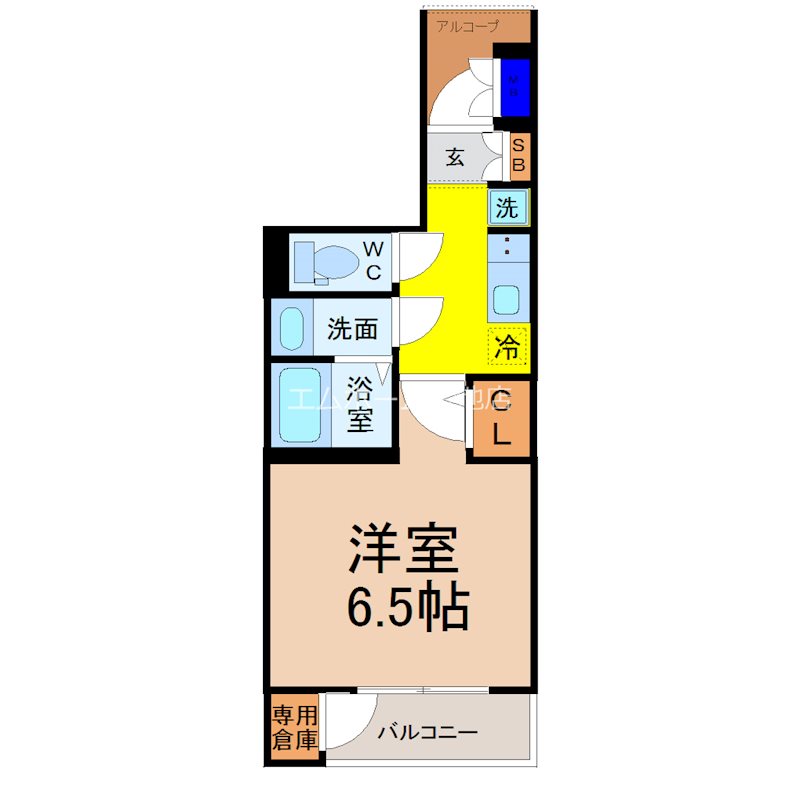 エステムコート名古屋葵 間取り