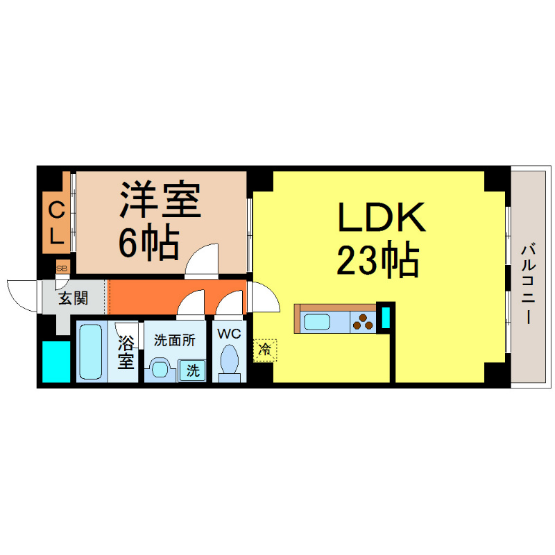 アヴォワール丸の内 間取り
