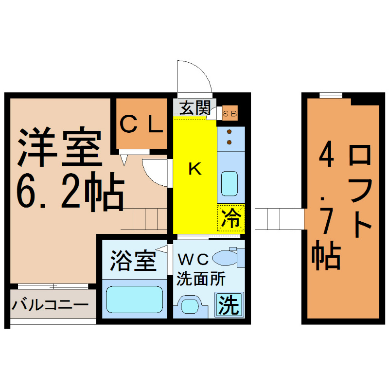 ブロードⅤ 間取り
