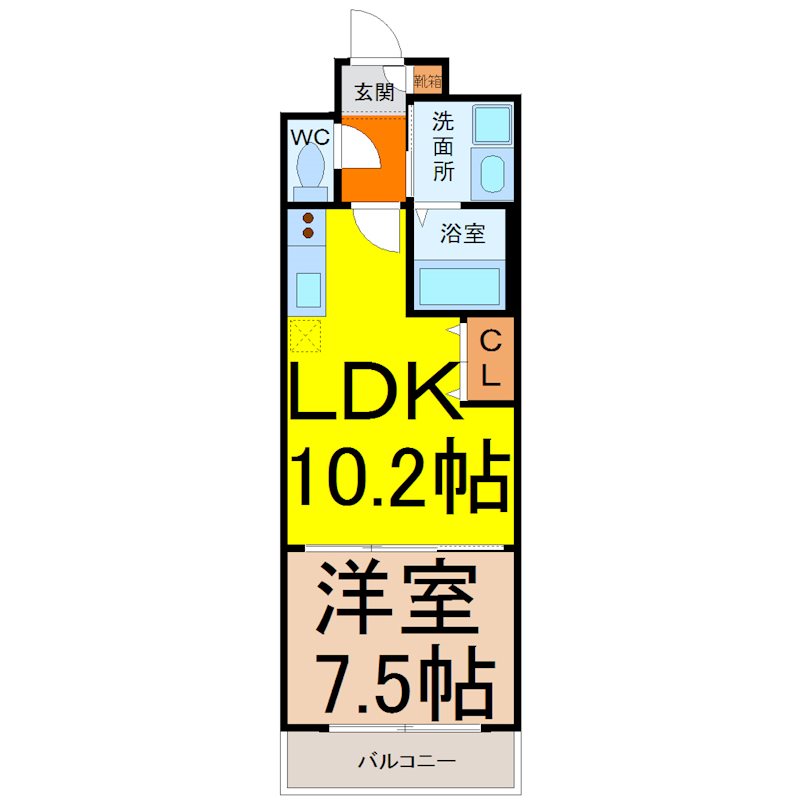 マルティーノ新栄 間取り