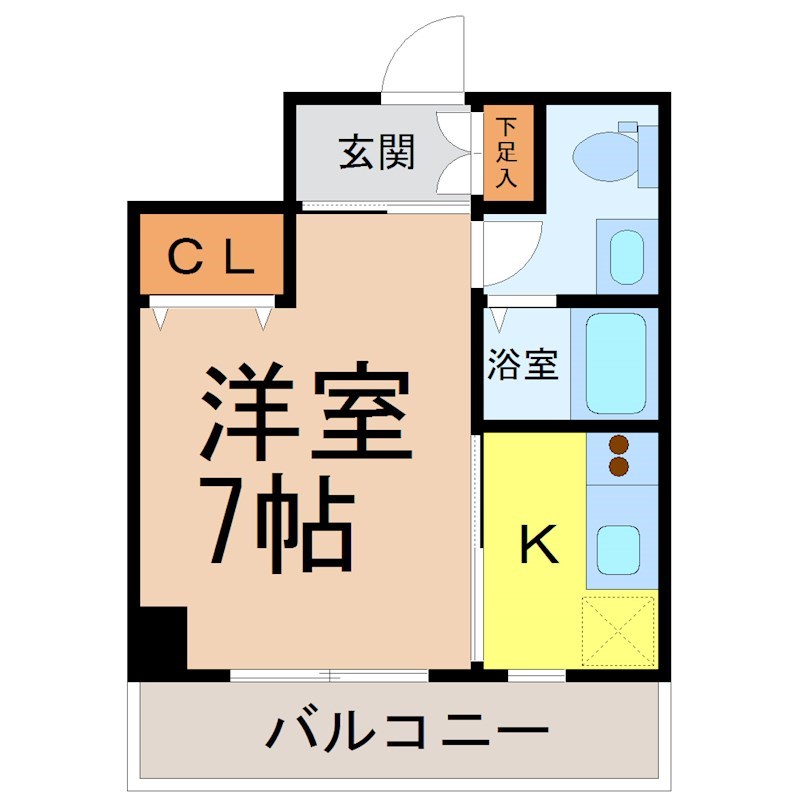 フロンティアタワー名駅南 間取り