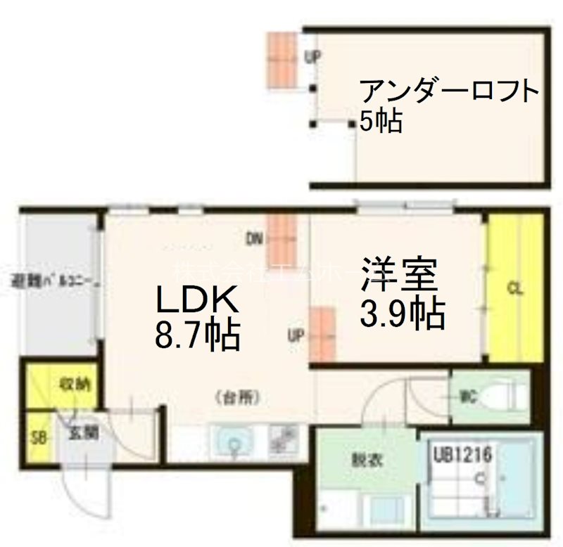 クレスト高畑 間取り