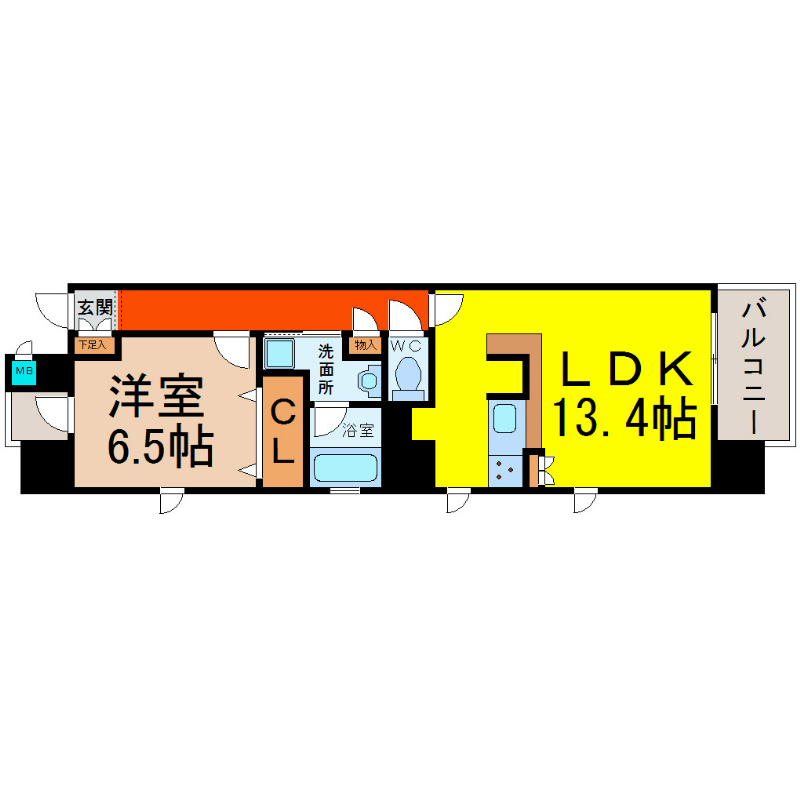 レジデンスＭＴＹ 間取り