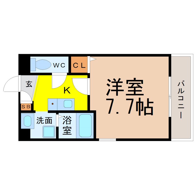 グランドール名駅 間取り
