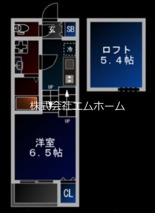 ハーモニーテラス松葉町Ⅲ 間取り