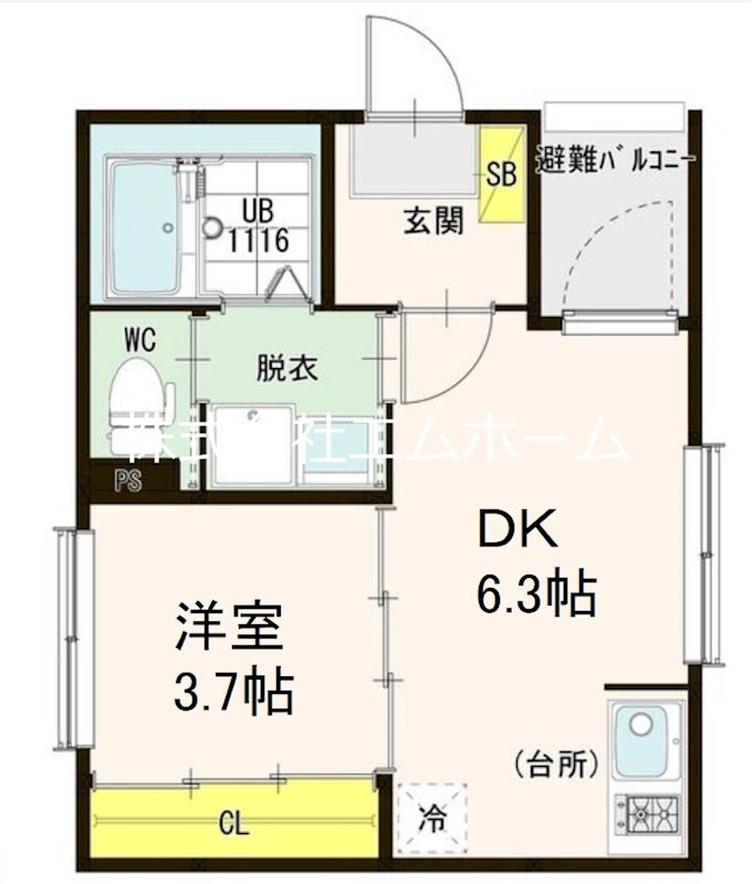 パークテラス 間取り