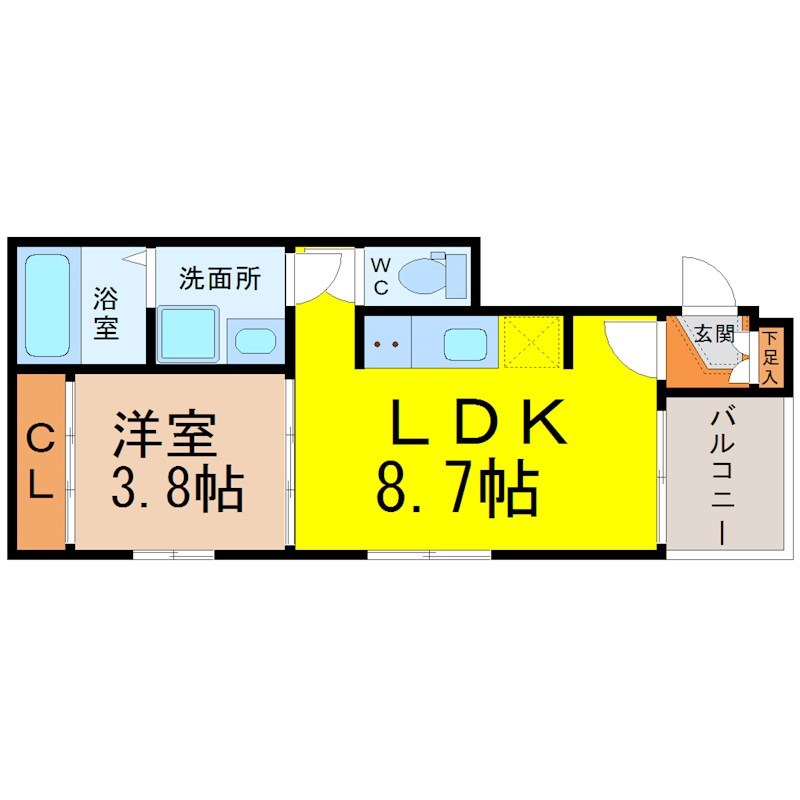 エルカーサ千種 間取り