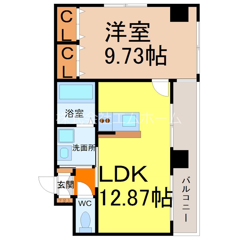 メゾンアンブリック 間取り