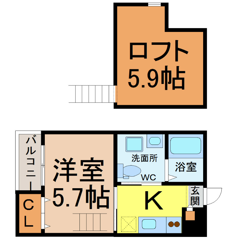 ｉｖｙ八田（アイビー八田） 間取り