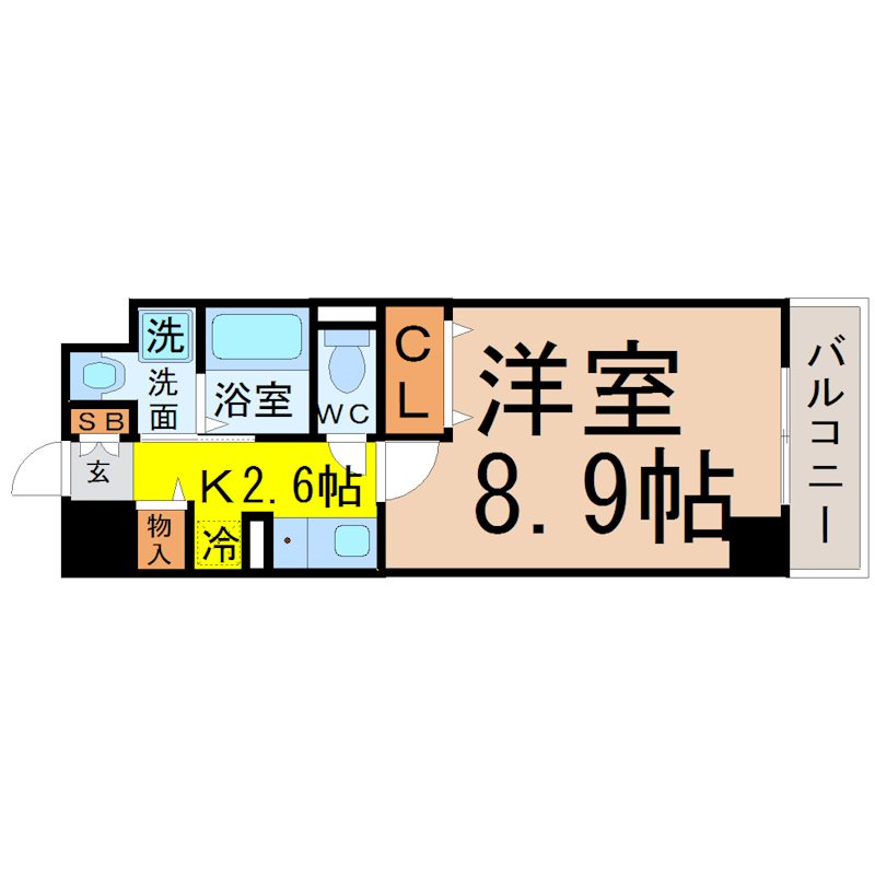 ストーンブリッジ名駅 間取り