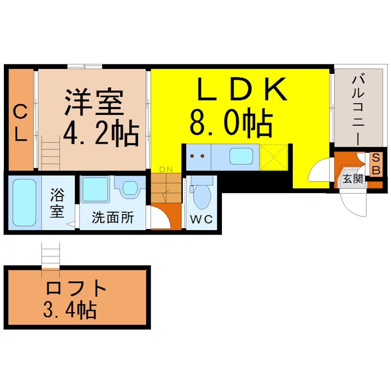 ティユール豊前 間取り