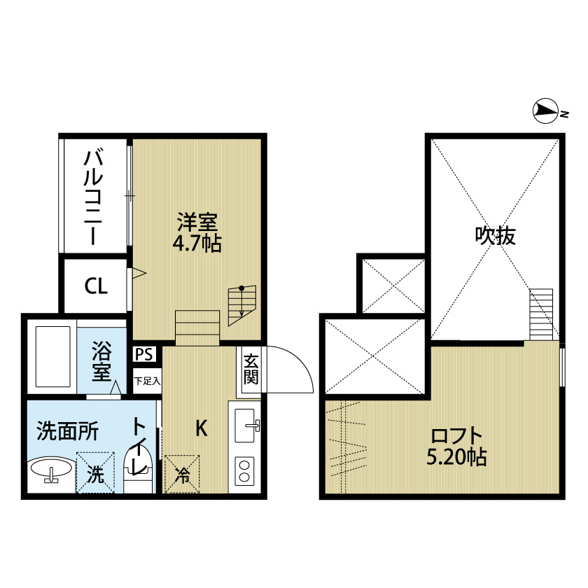 Ｓｏｌｅａ（ソレア）  間取り