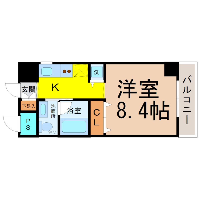 エルブ入船 間取り