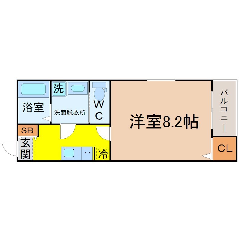 Calm中村公園(カームナカムラコウエン) 間取り