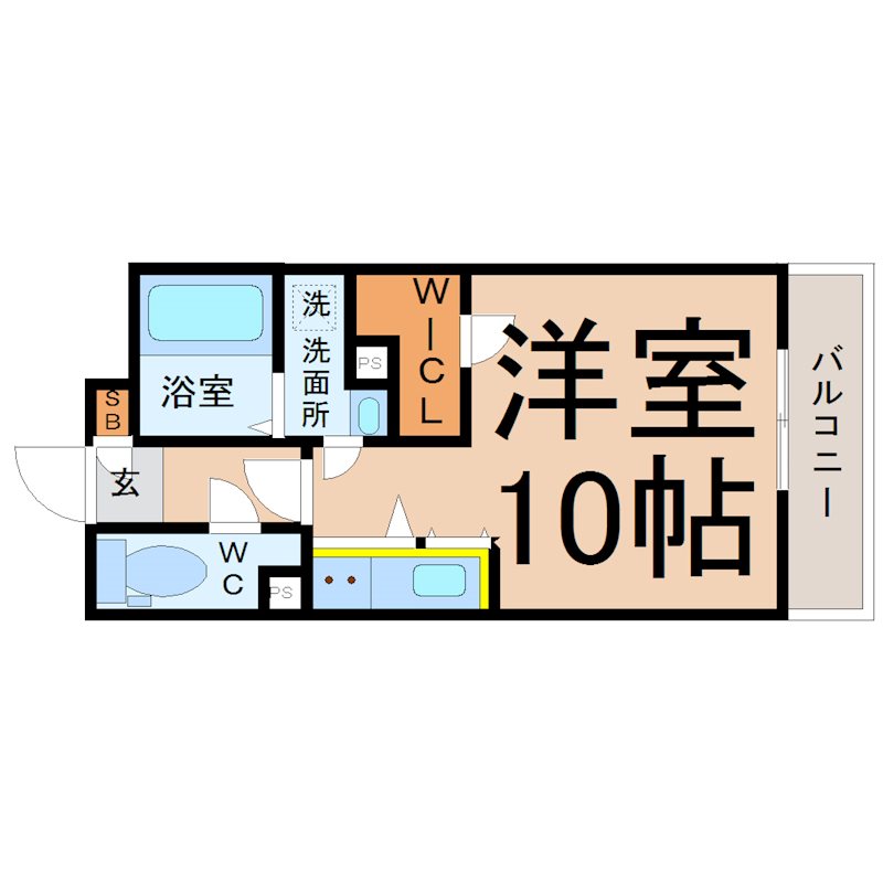 ＡＸＩＡ亀島 間取り