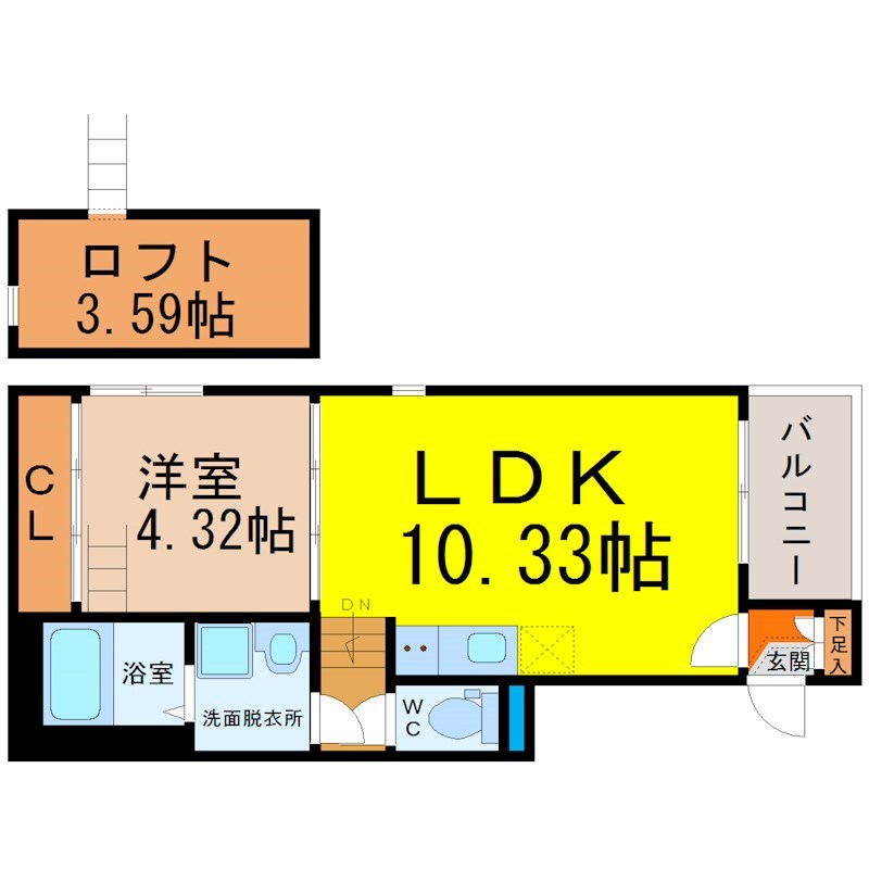 Ｄｉｃｅ（ダイス） 間取り