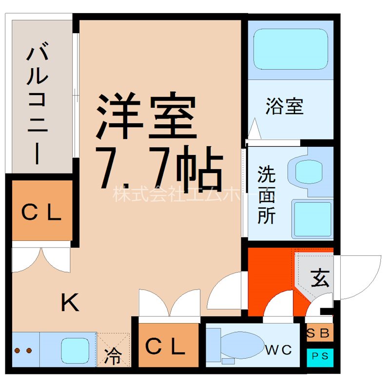 ハーモニーテラス波寄町II 間取り