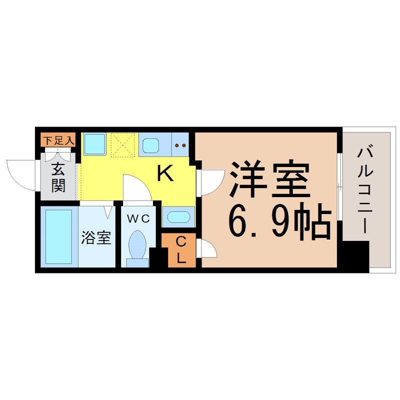 ヒルズ・フドー 間取り