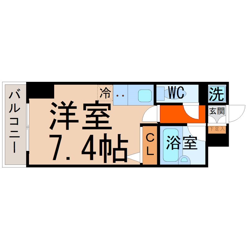 ＲＩＤＧＥ堀田 間取り