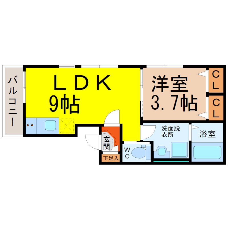 ＦｉｎｅＣｏｕｒｔ車道 間取り